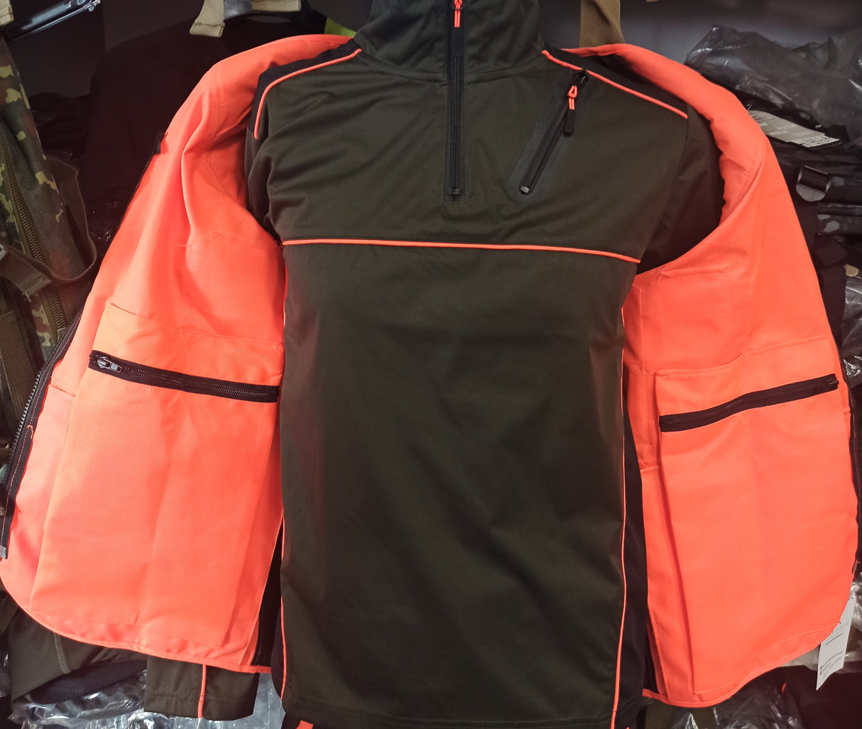 Gilet hunting life braccata orange