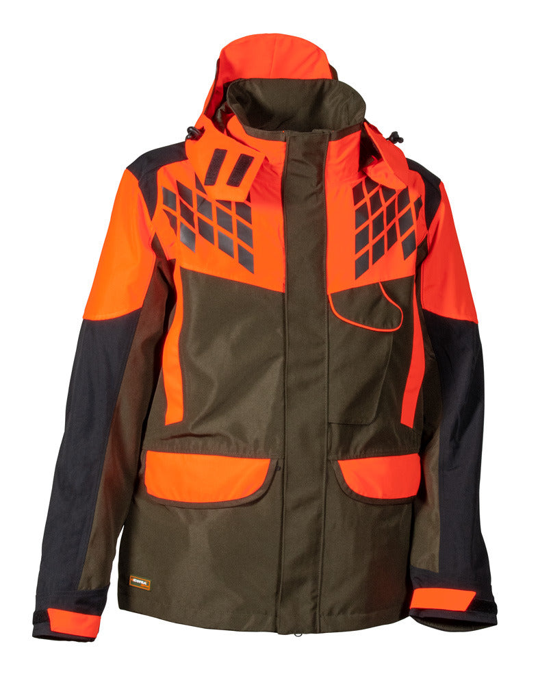 Cofra renk jacket orange, brown