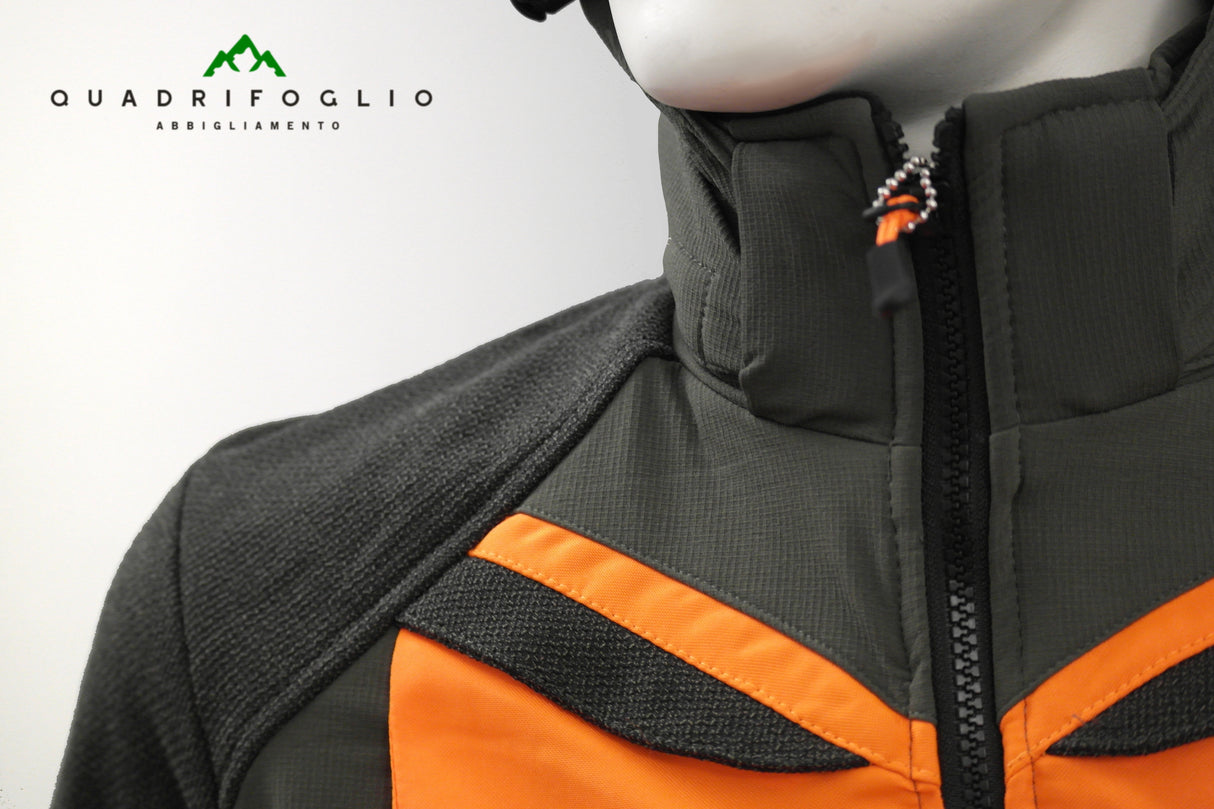 Blatex jacket orange ; green ; neutral
