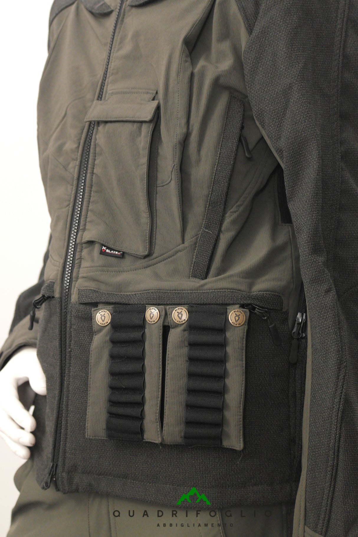 Blatex jacket orange ; green ; neutral