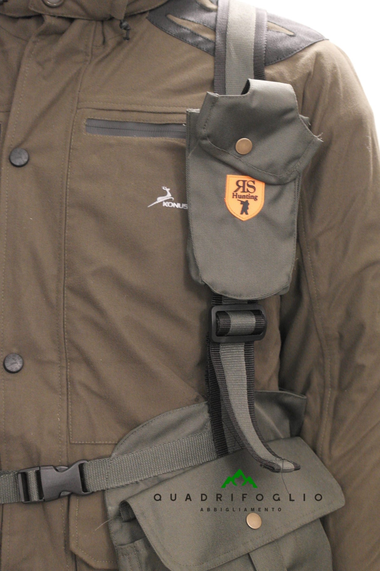 Trisacche rs hunting neutro, arancio, giallo