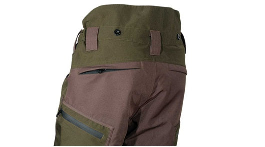 Cofra Wittenau trousers orange, green