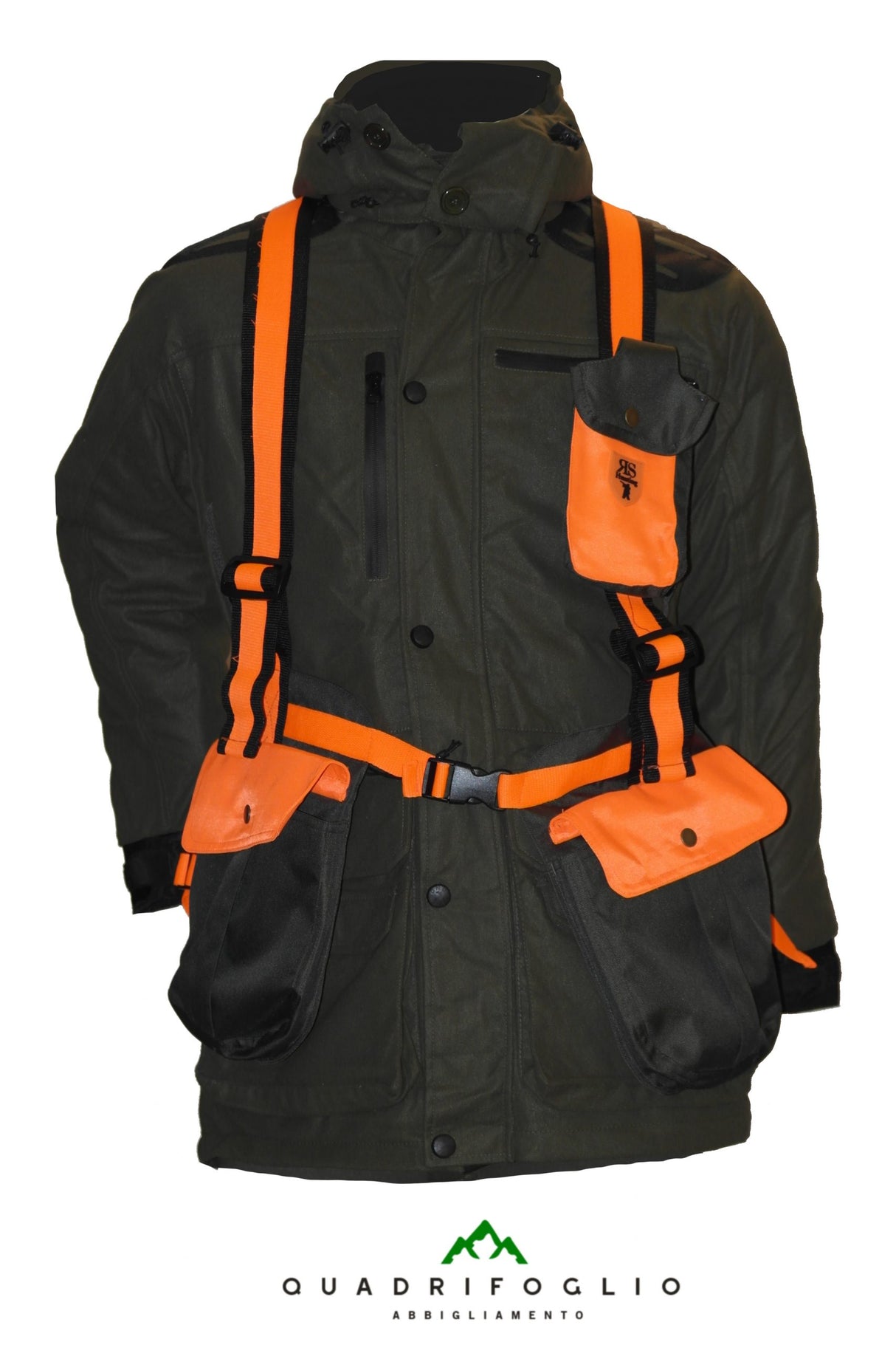 Trisacche rs hunting neutro, arancio, giallo