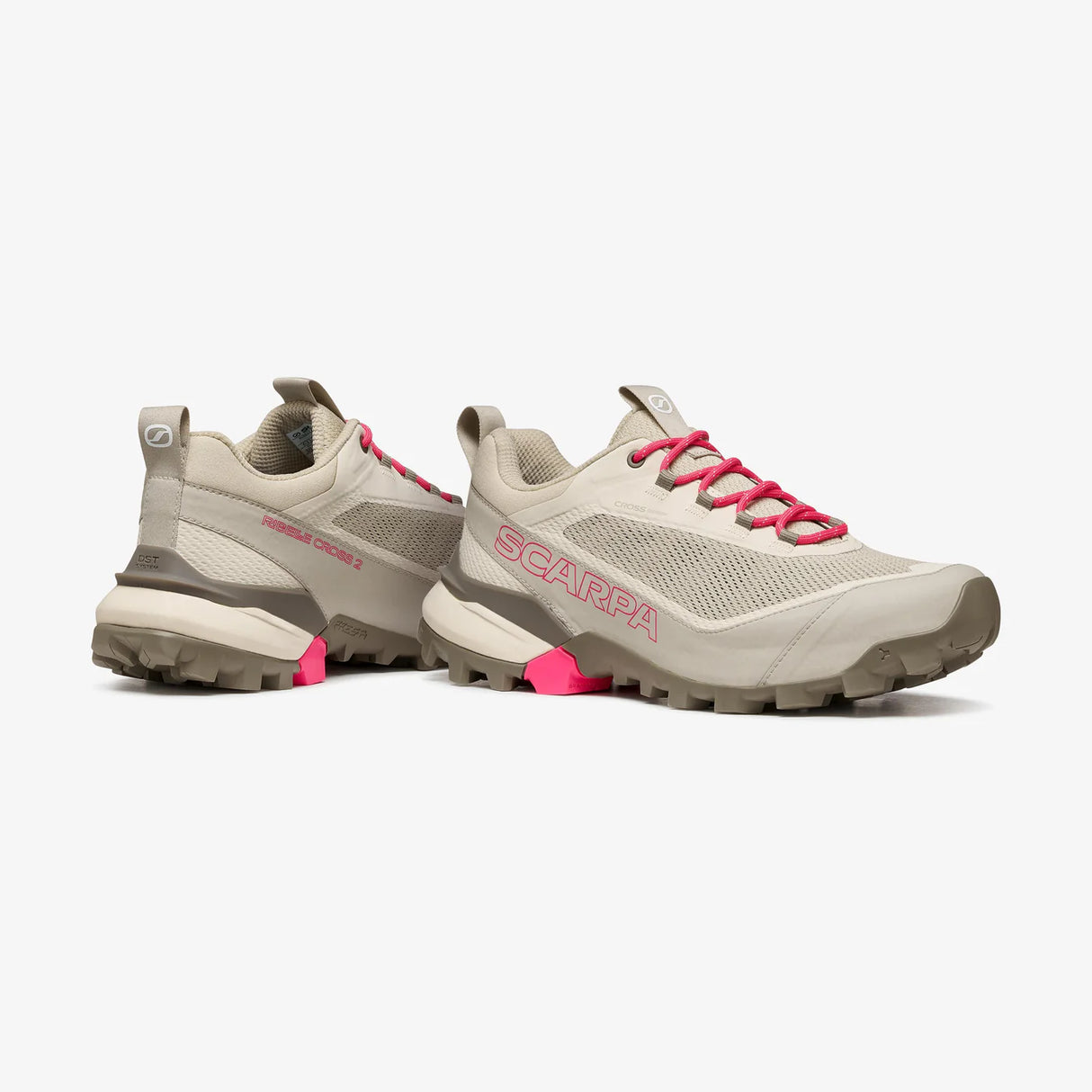 Scarpa Ribelle Cross 2 light Beige Peyote - Fucsia donna, Grigio - Arancione Tonic uomo