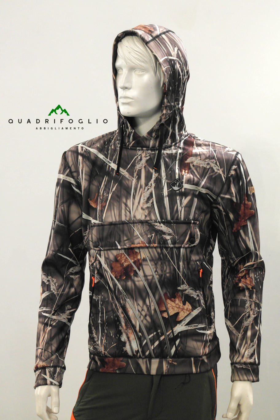 Felpa percussion softshell 15165 canneto