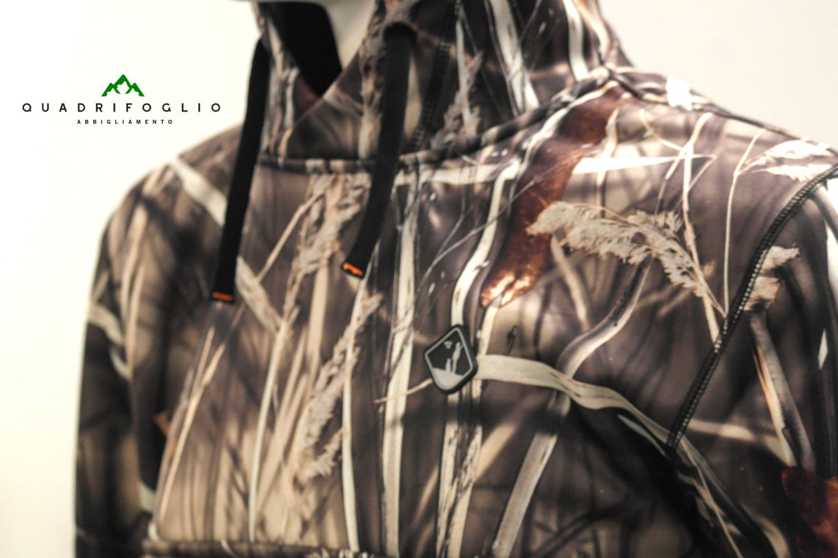 Felpa percussion softshell 15165 canneto