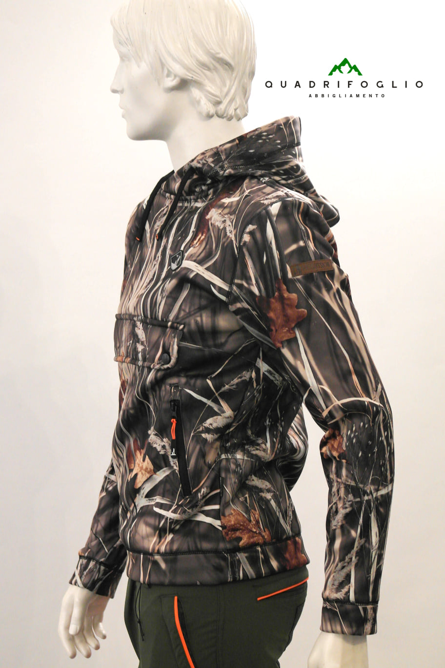 Felpa percussion softshell 15165 canneto