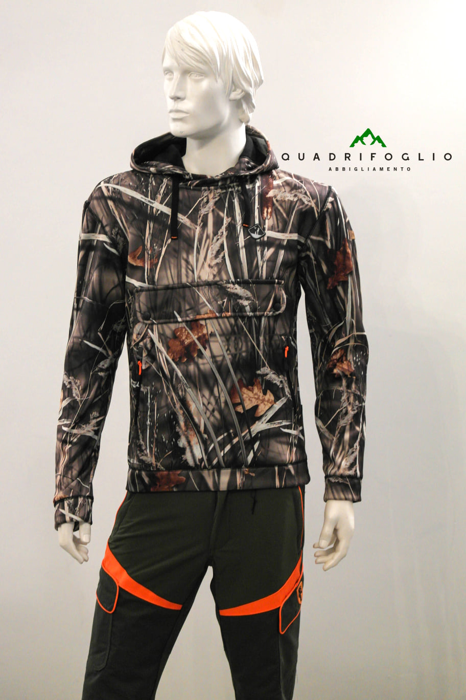 Felpa percussion softshell 15165 canneto