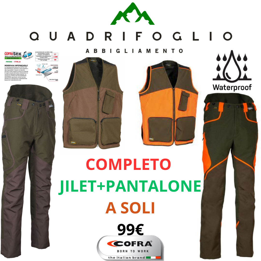 Completo impermeabile anti-spino zivat+wittenau