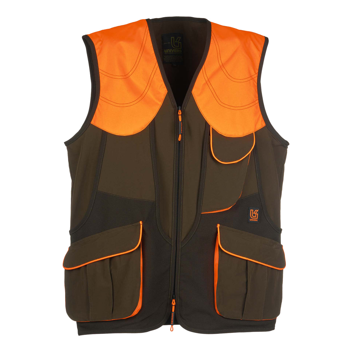 Gilet Univers Lepre neutro, arancio