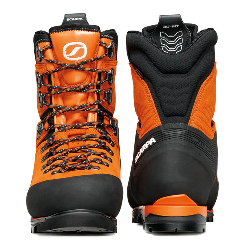 Scarpone Scarpa Mont Blanc GTX orange, black