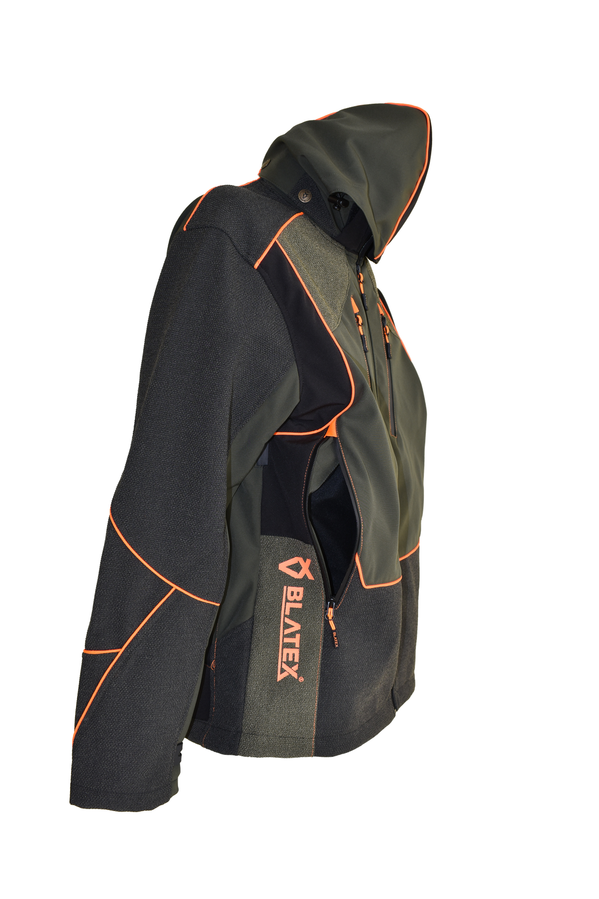 Blatex 149 jacket orange, neutral, fluorescent green