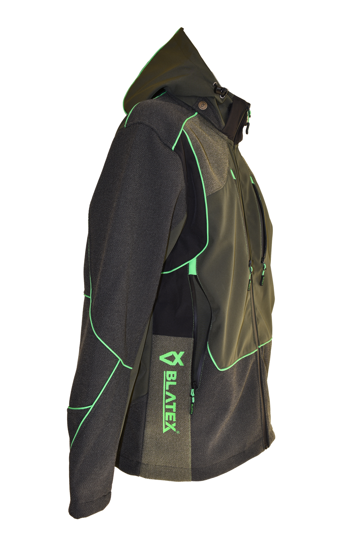 Blatex 149 jacket orange, neutral, fluorescent green
