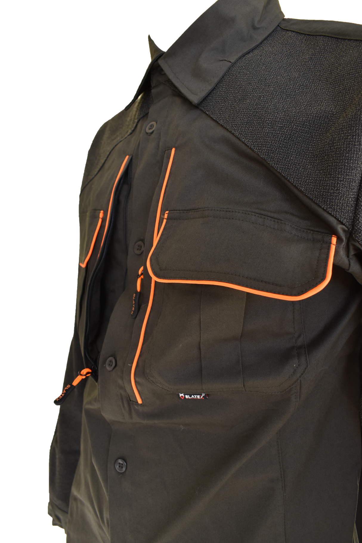 Camicia blatex 860 neutro, lime, verde fluo, arancio