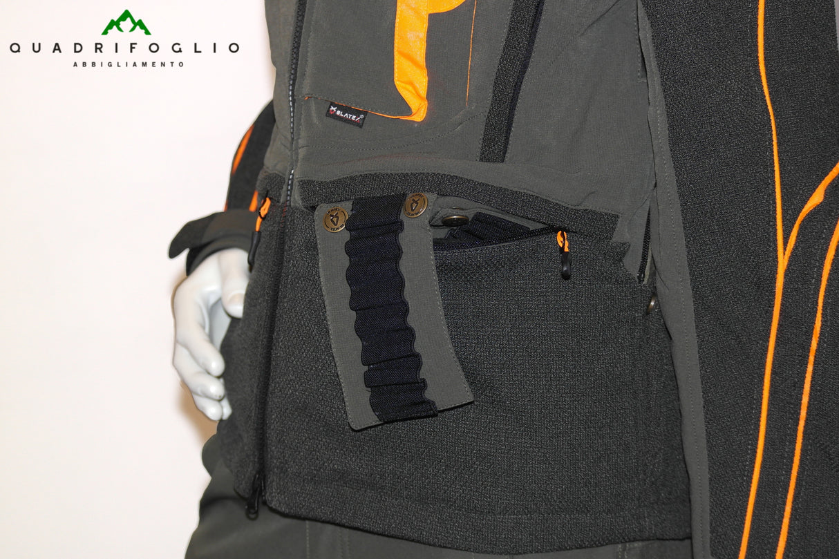 Blatex jacket orange ; green ; neutral