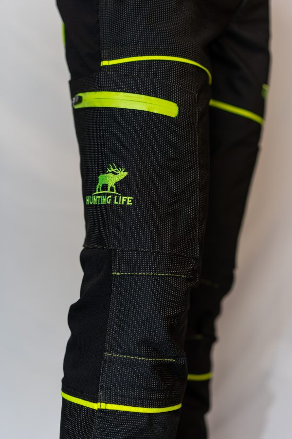 Hunting life titan orange, yellow, neutral trousers