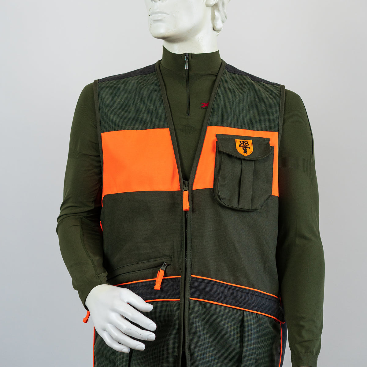 Gilet caccia alta visibilità RS Hunting LV701