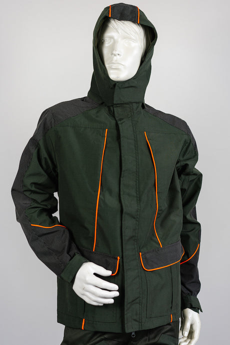 giacca resistente multitasche alta visibilità hunting hiking trekking