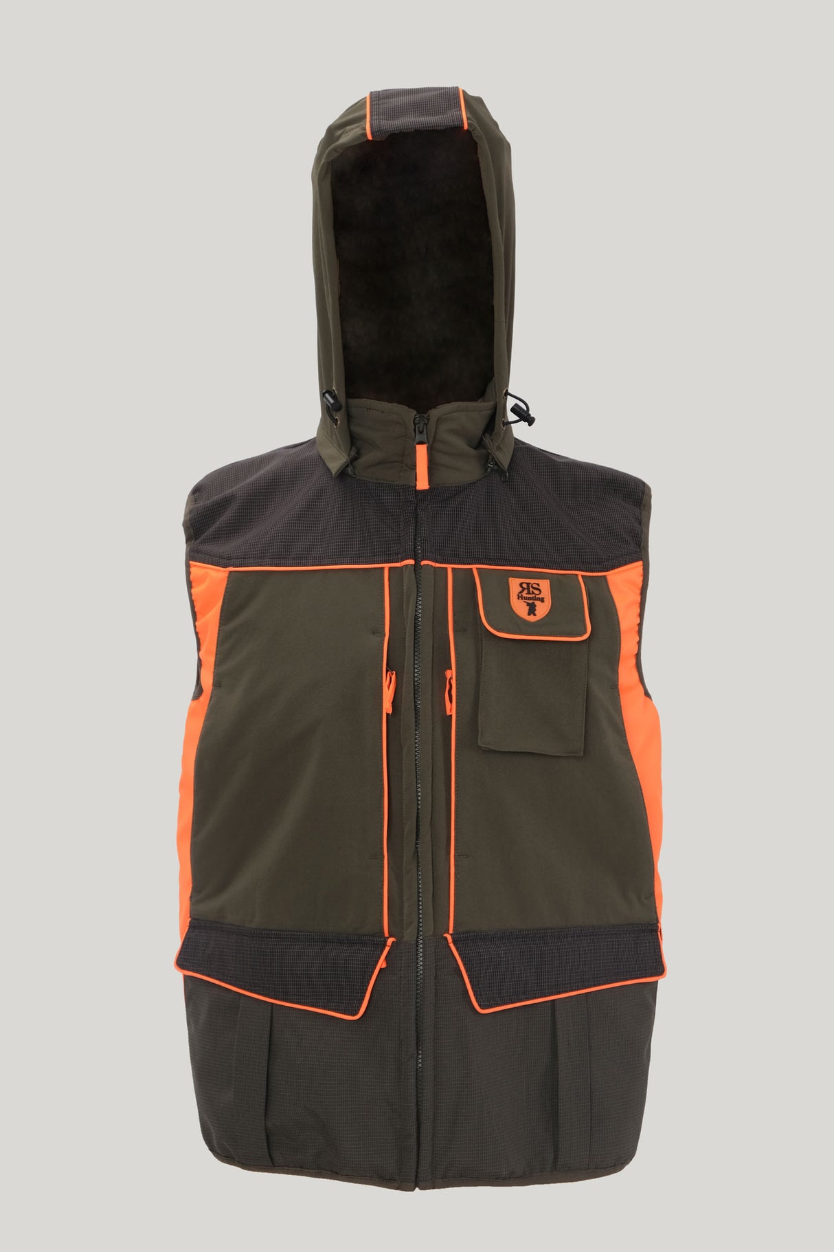 Gilet rs hunting lv 601 neutro, fluo