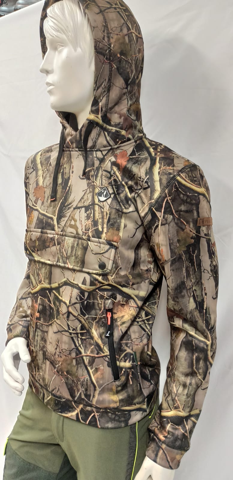 Felpa percussion 15165 softshell bosco