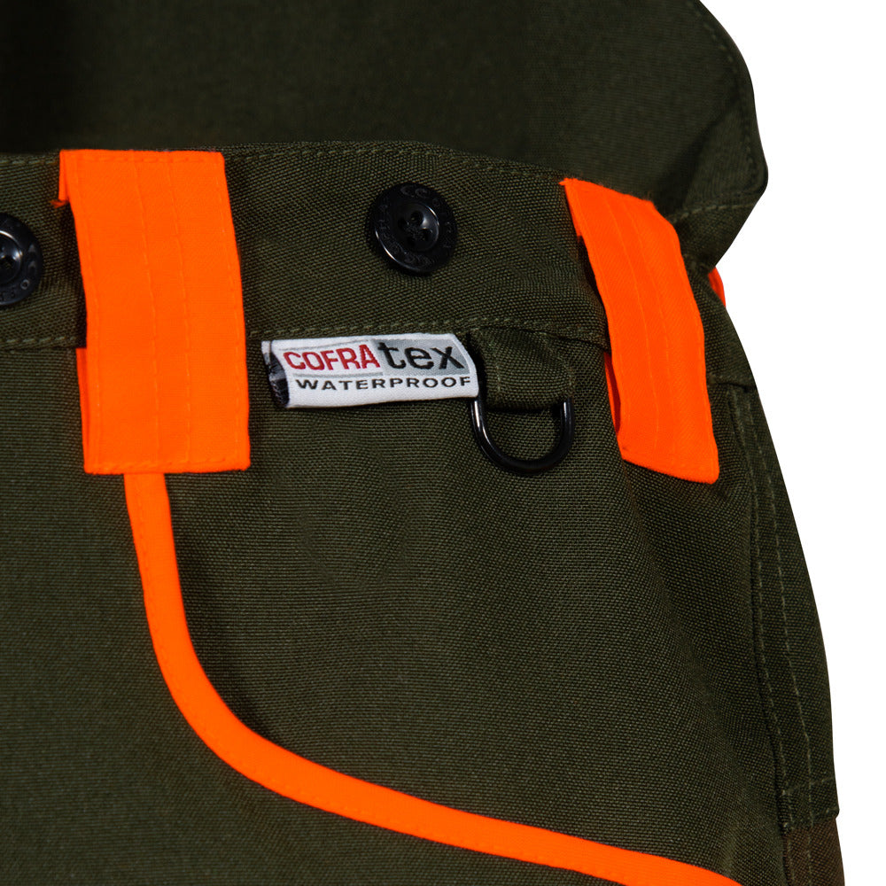 Cofra Wittenau trousers orange, green