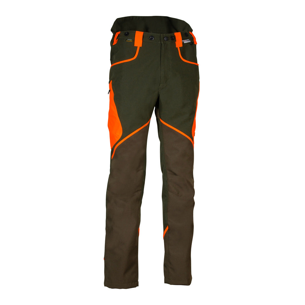 Cofra Wittenau trousers orange, green