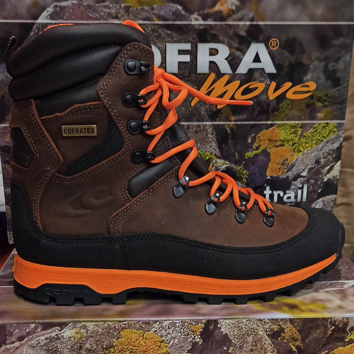 Scarpone cofra pro hunter orange