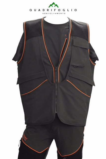 Blatex vest 2908 orange, green