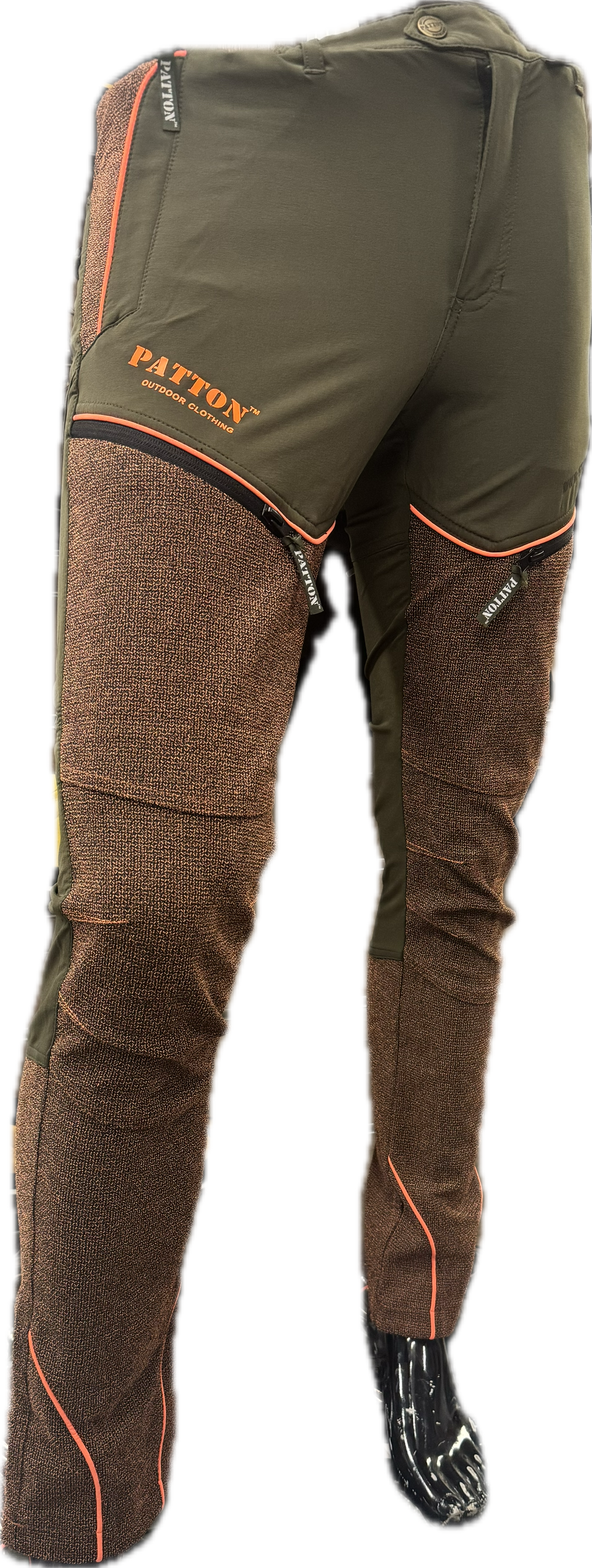 Pantalone Patton 944 arancio antistrappo