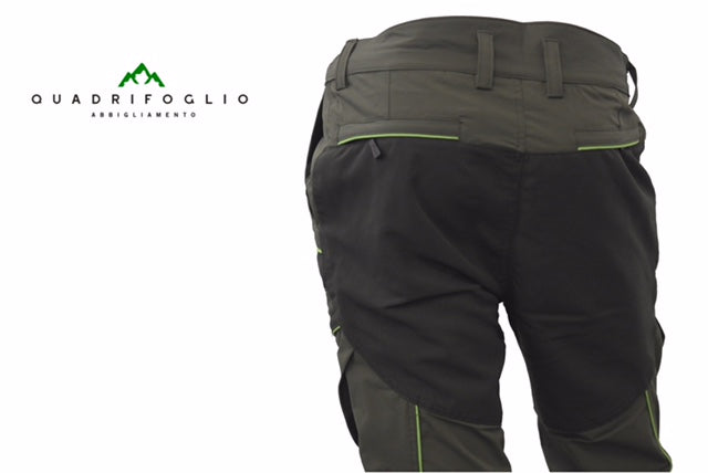 Masseria trousers art 74 orange, neutral, lime