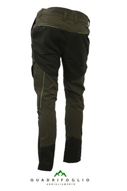 Masseria trousers art 74 orange, neutral, lime