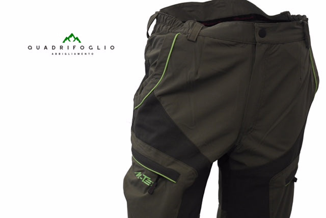 Masseria trousers art 74 orange, neutral, lime