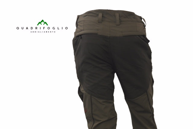 Masseria trousers art 74 orange, neutral, lime