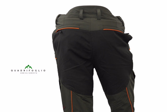 Masseria trousers art 74 orange, neutral, lime