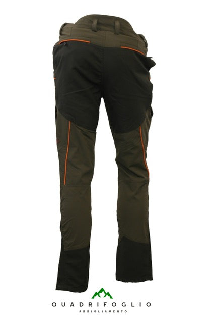 Masseria trousers art 74 orange, neutral, lime