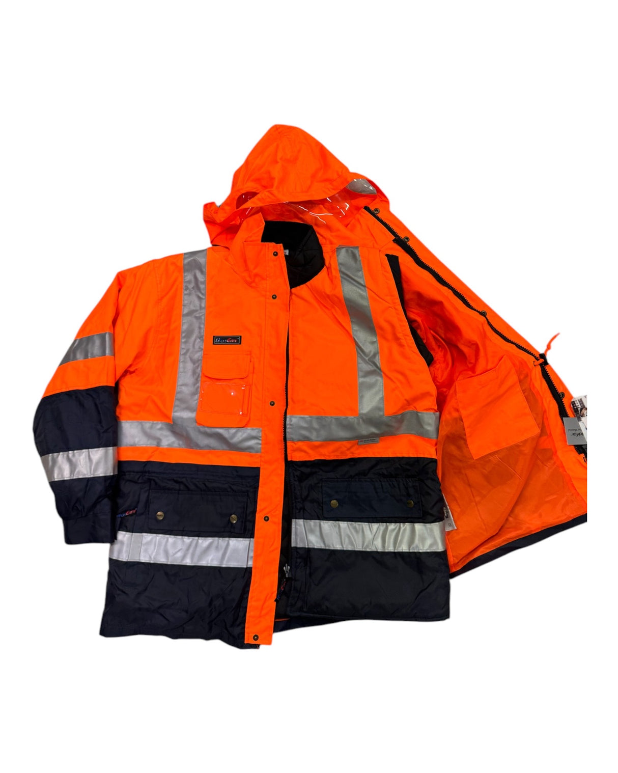 Giacca Blu City art. 512 alta visibilità impermeabile