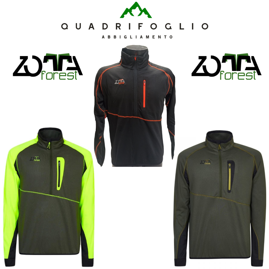TECNIPILE ZOTTA ZFMC00101 LAVAREDO HALF ZIP MAN FLEECE