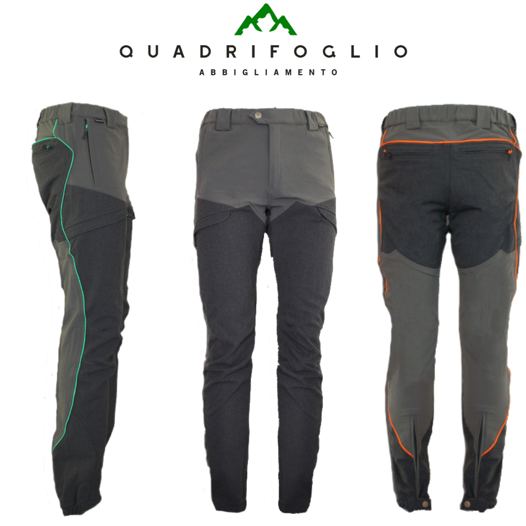 Blatex trousers art.82 neutral, orange, fluorescent green