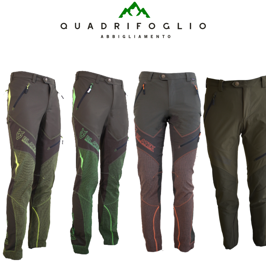 Blatex trousers art 96 orange, fluorescent green, yellow, neutral