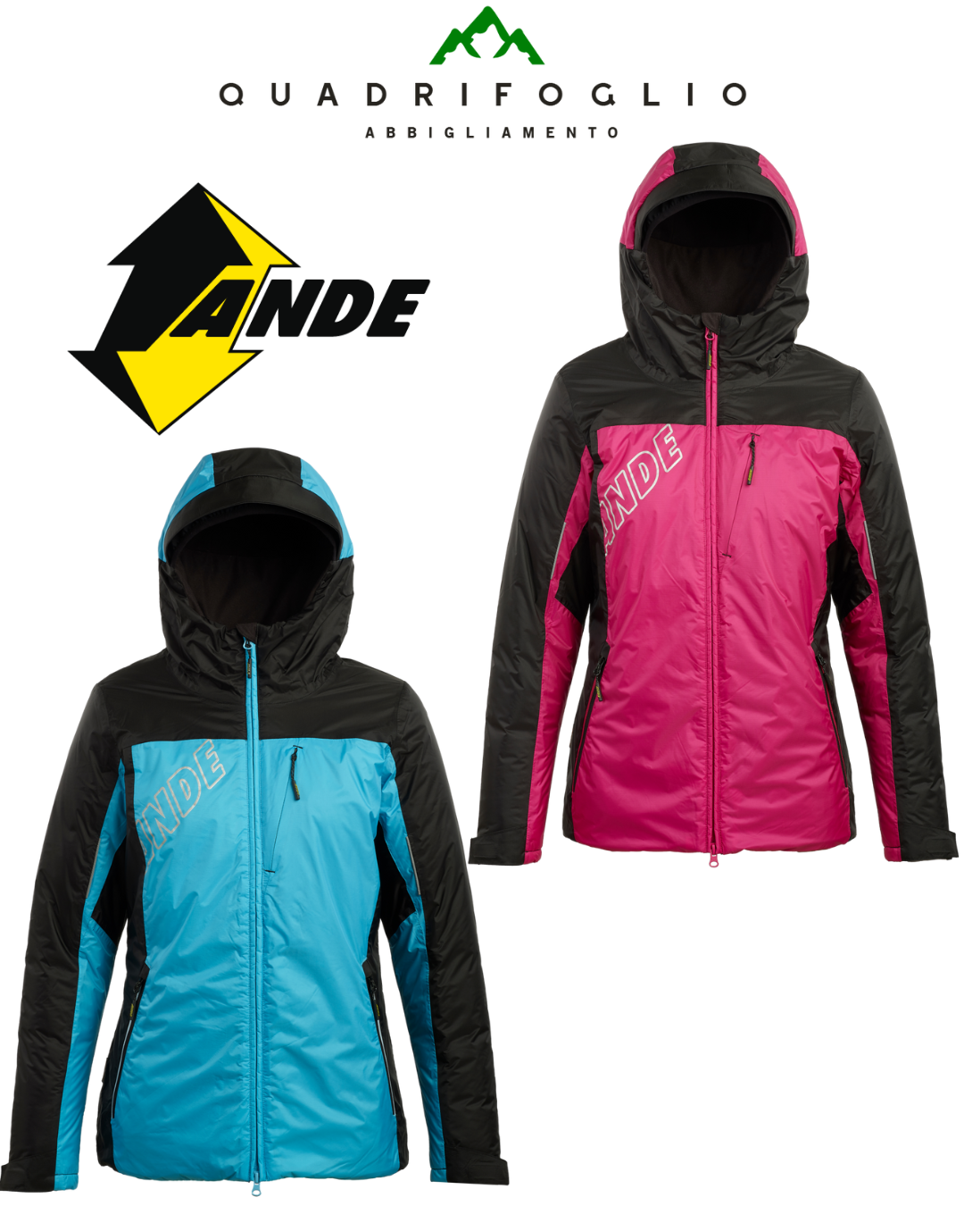 Ande Baltoro Jacket Women Blue, Pink