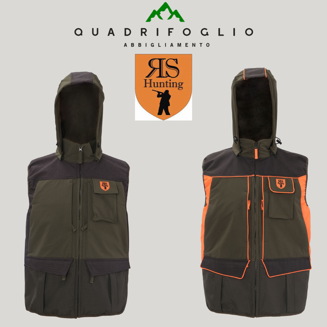 Gilet rs hunting lv 601 neutro, fluo