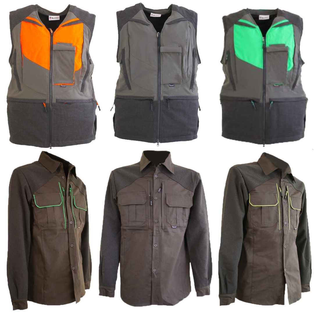 Completo gilet e camicia Blatex