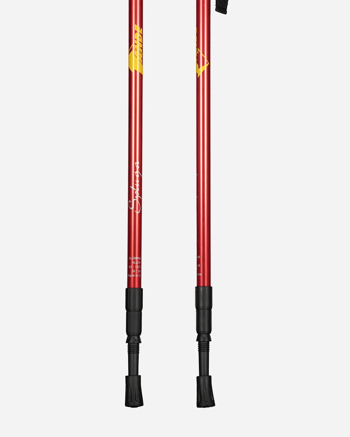 Bastone Ande Trekking, camminate nero, verde