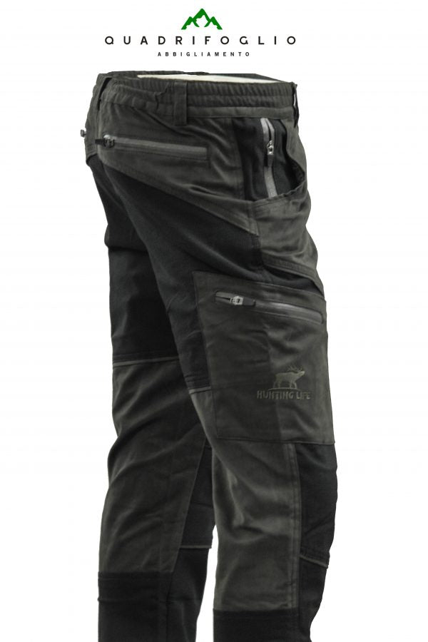 Hunting life qf6 trousers orange, yellow, neutral