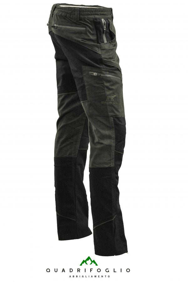 Hunting life qf6 trousers orange, yellow, neutral