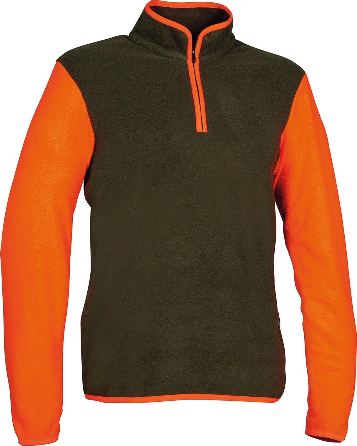 Felpa micropile Cofra modello Cherson arancio, neutro