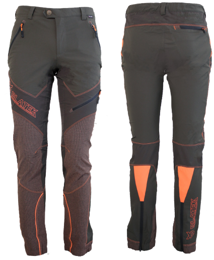 Blatex trousers art 96 orange, fluorescent green, yellow, neutral