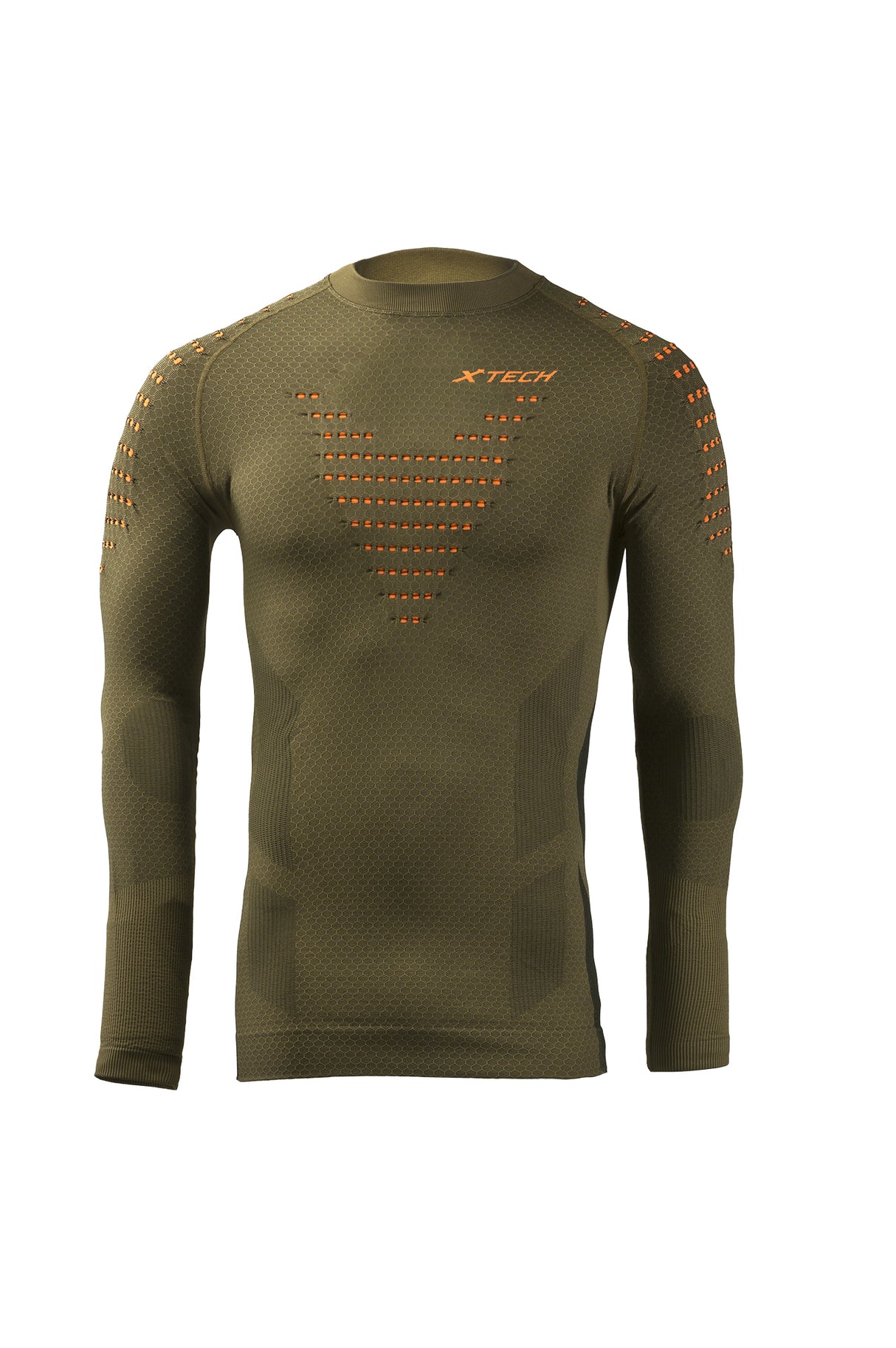 Maglia Xtech tactical termica zip/girocollo