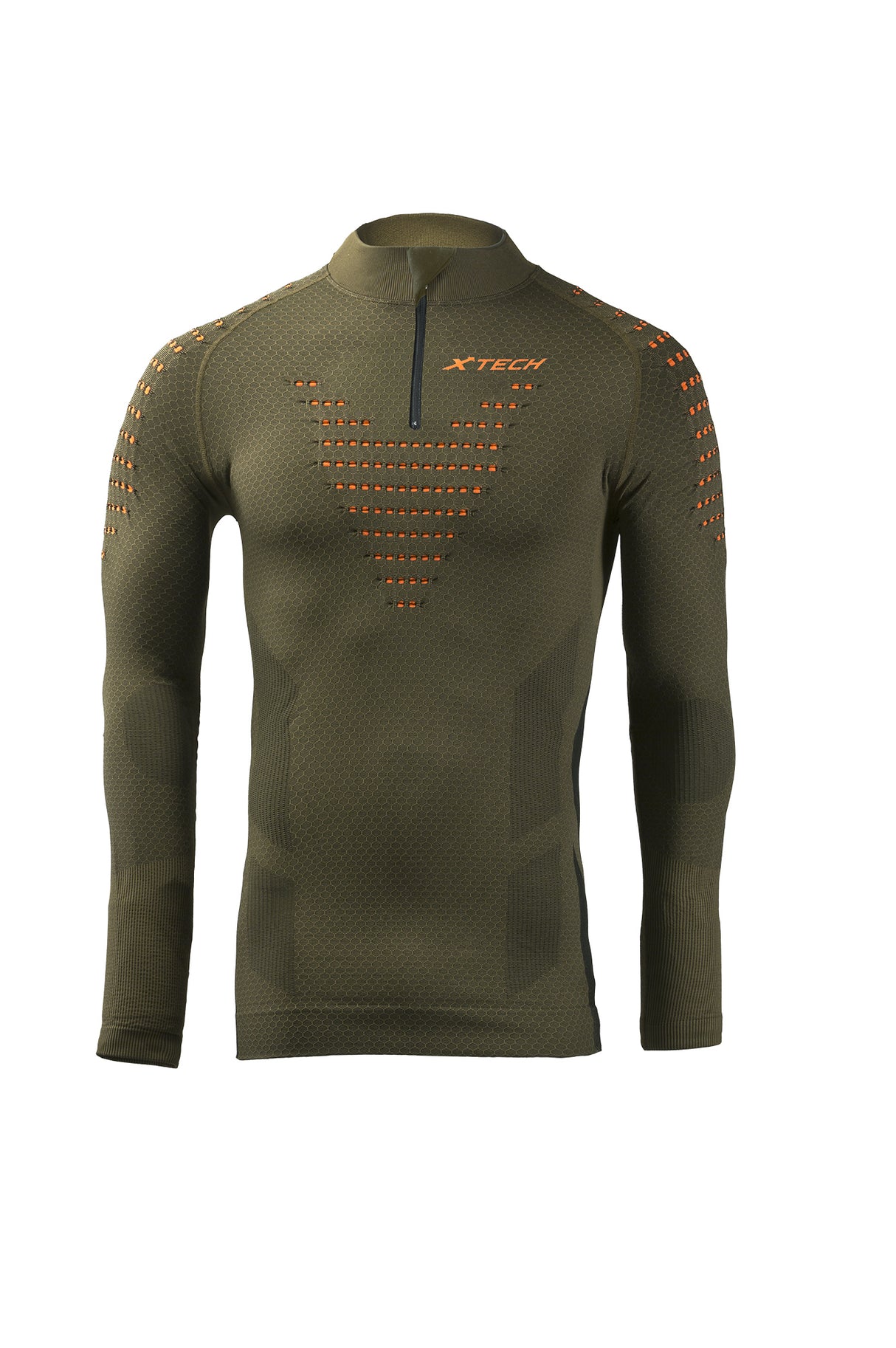 Maglia Xtech tactical termica zip/girocollo