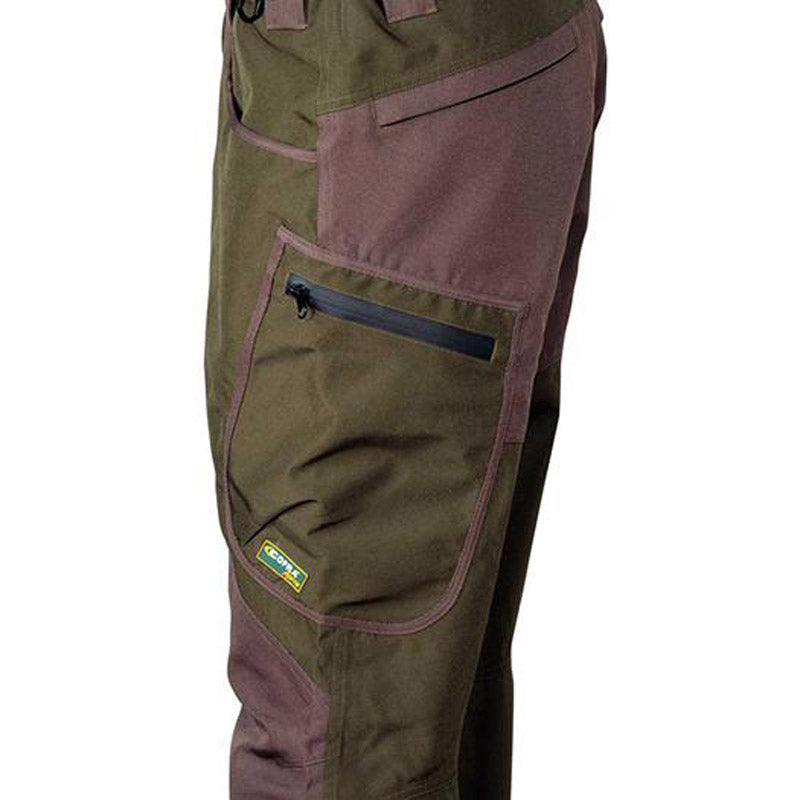 Cofra Wittenau trousers orange, green